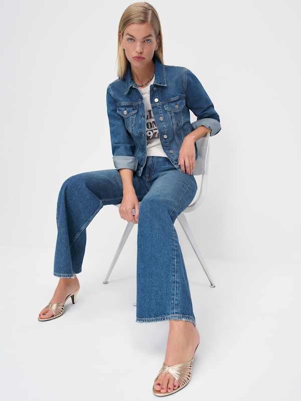 Woodlyn Heeled Thong - Gold